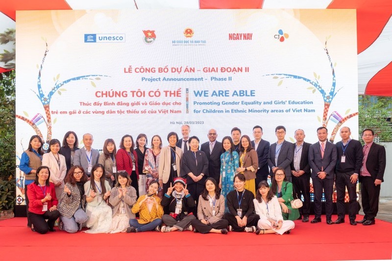 Second phrase of project on promoting gender equality and education for children in ethnic minority areas launched