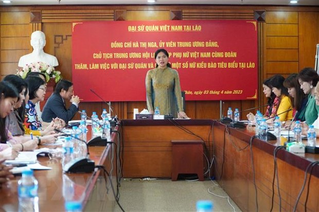 Vietnamese women in Laos make more contributions to community