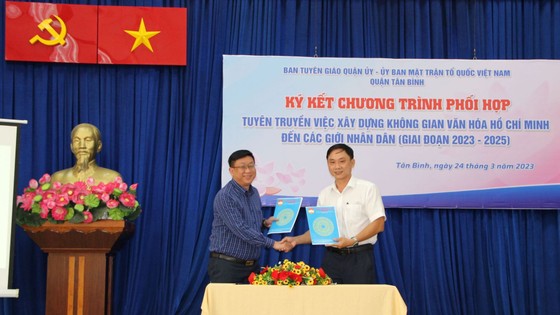 HCMC’s Tan Binh district builds 70 Ho Chi Minh Cultural Spaces at office