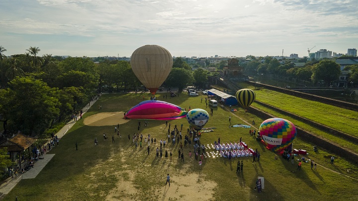 Hue international hot-air balloon festival 2023 to take place in April
