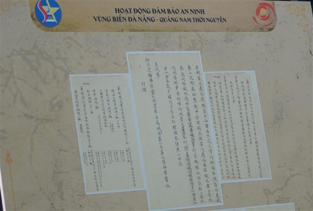 Exhibition highlights historic documents on Da Nang’s role under Nguyen Dynasty