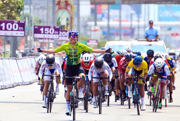 Vietnamese cyclist leads Tour of Thailand