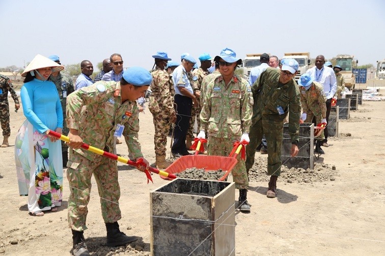 Smart camp built for Vietnamese Engineering Unit in South Sudan