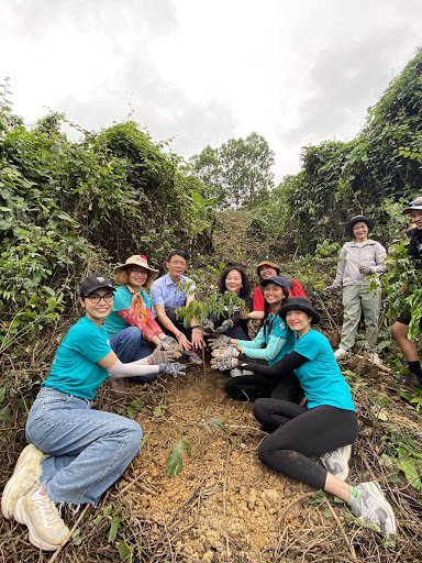 Miss H Hen Nie and John Robert Powers Vietnam School join hands with Gaia to restore ironwood forest
