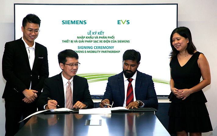 EVS limited becomes Siemens E-Mobility solution partner in Vietnam