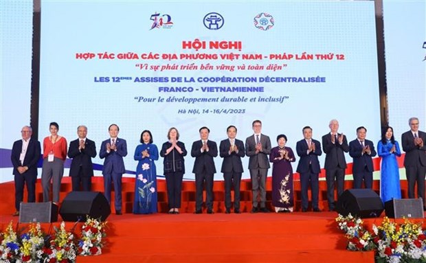 12th Vietnam-France decentralised cooperation conference kicks off in Hanoi