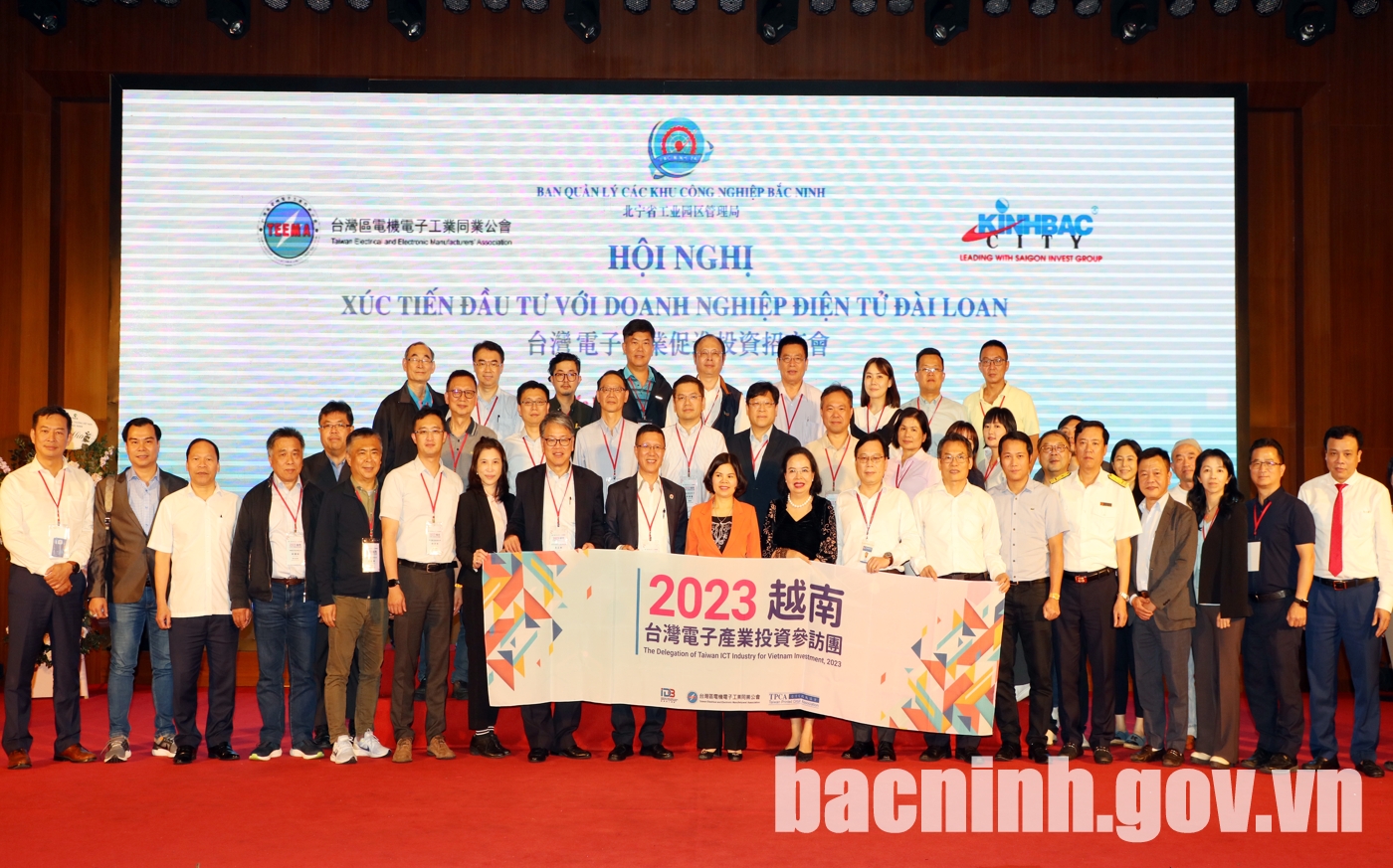 Bac Ninh promotes investment attraction with Taiwanese electronic enterprises
