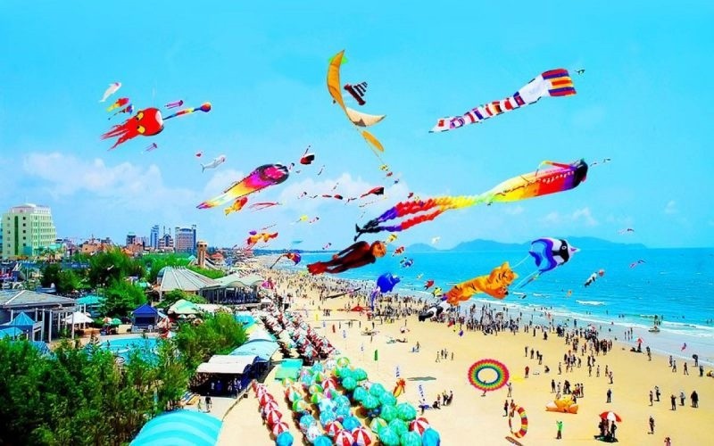 Kite flying festival in Vung Tau city