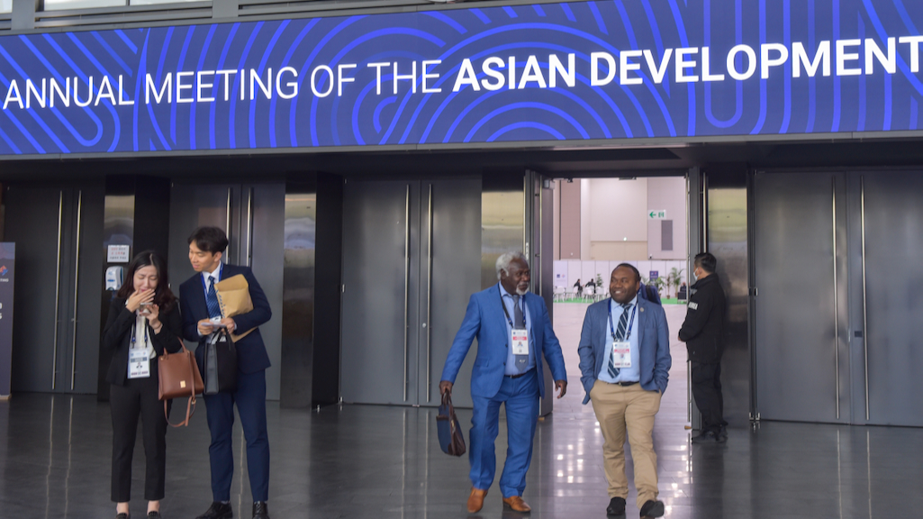 Participants gather for ADB s 56th Annual Meeting in Incheon, Republic of Korea
