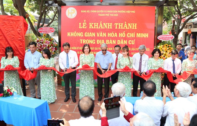 Southern ward inaugurates Ho Chi Minh cultural space