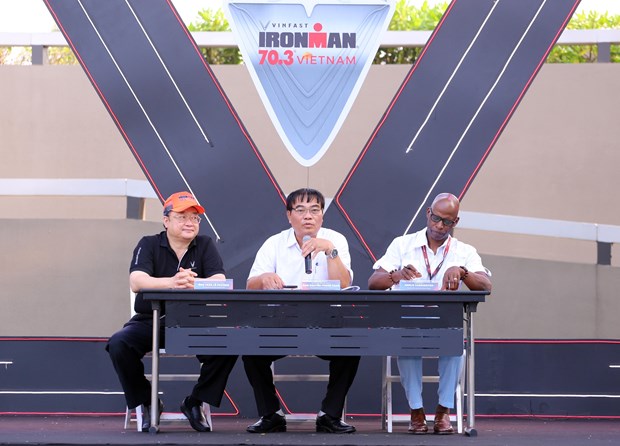 Nearly 3,000 athletes competing in VinFast IRONMAN 70 3 Vietnam