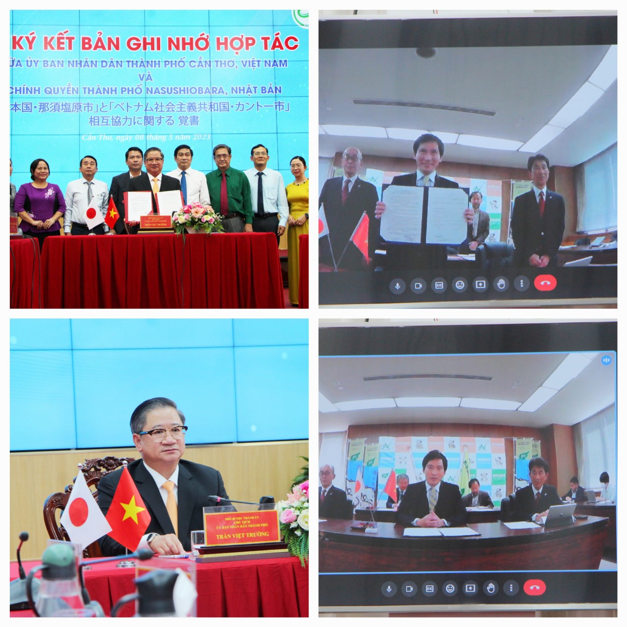 Can Tho City signs cooperation agreement in agriculture and tourism with Japanese city