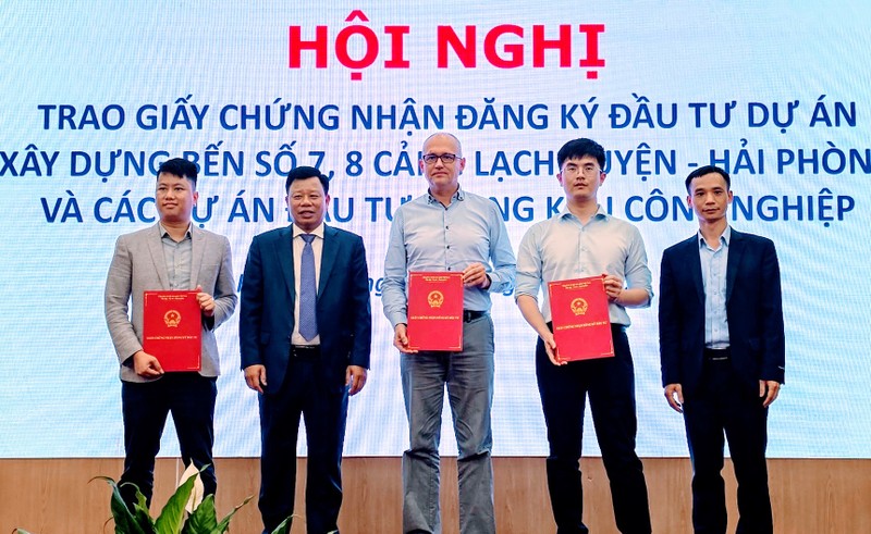 Hai Phong Additional 3 foreign investment projects worth USD91 million certified
