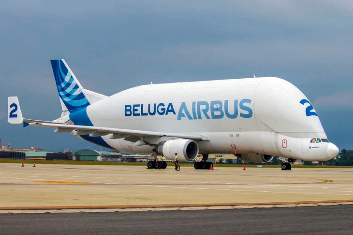 Airbus Beluga arrives in Da Nang for the first time