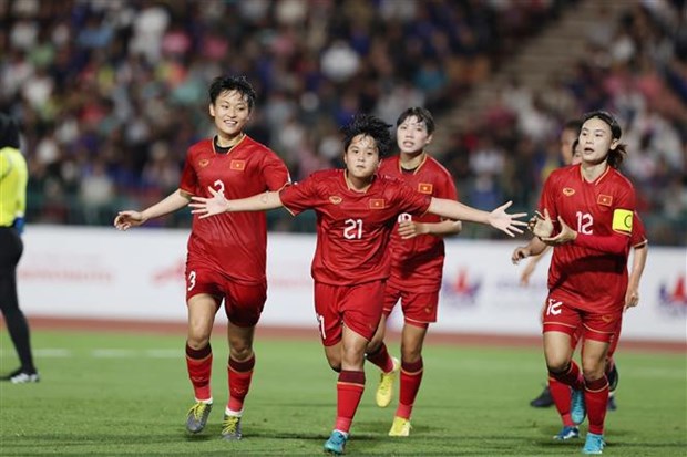 Vietnamese women football advance to SEA Games finals