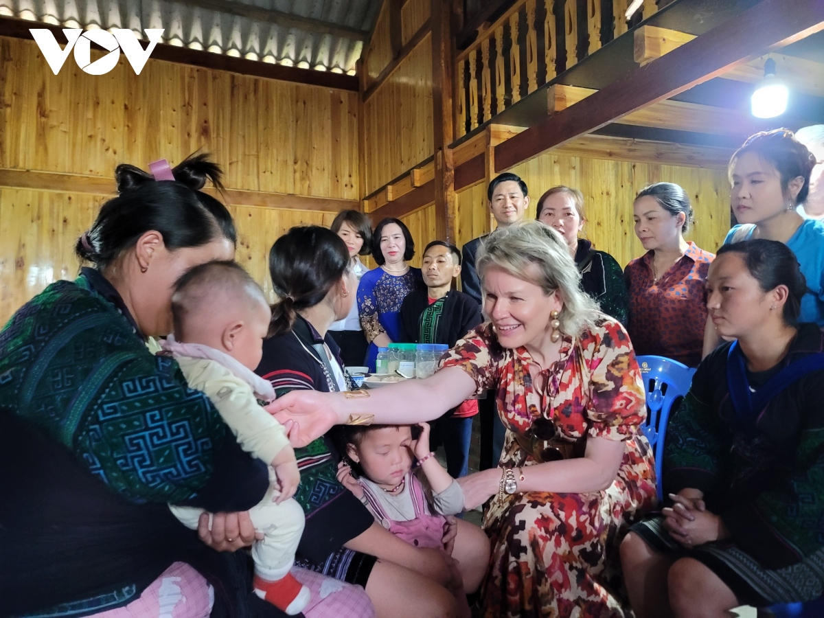 Her Majesty the Queen of the Belgians visited Viet Nam as Honorary President of UNICEF Belgium