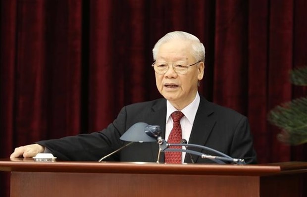 Party leader emphasises improving leadership in new period