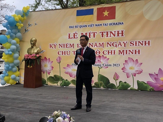 President Ho Chi Minh’s 133rd birthday marked in Ukraine’s Odessa