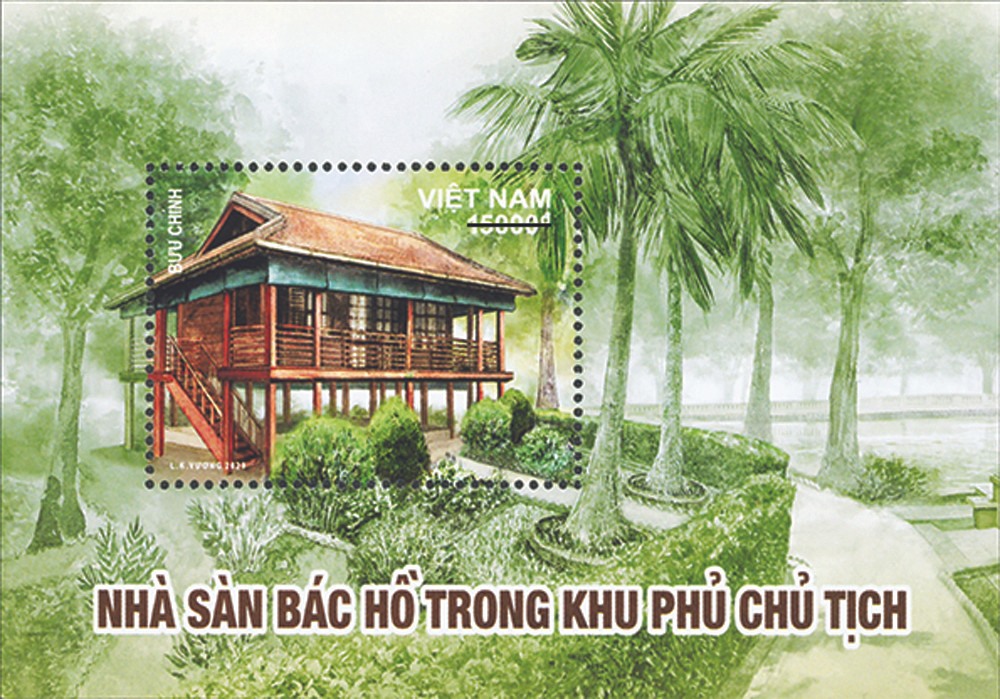 New stamp collection on Ho Chi Minh’s stilt house issued