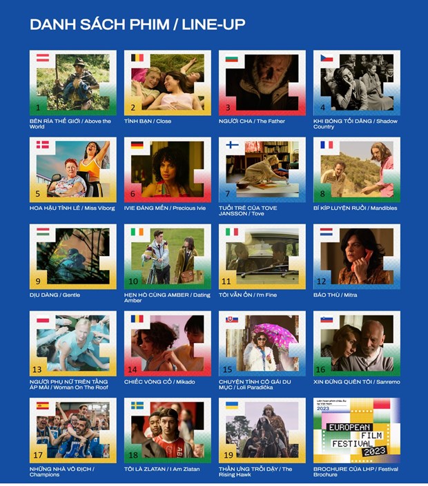 Best 19 films from EU member countries to be screened in Vietnam
