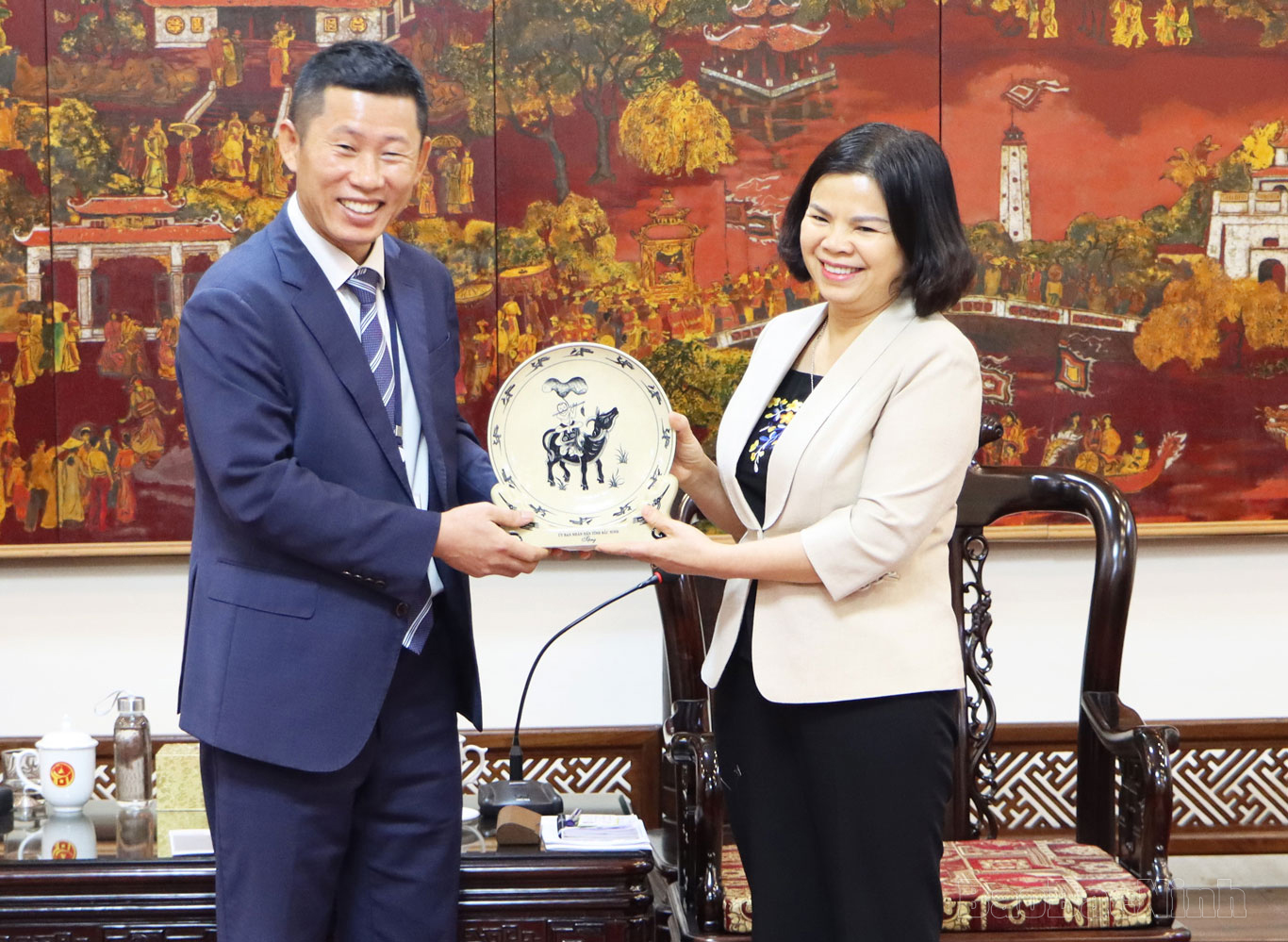 Bac Ninh to further promote cooperation with Korean corporation