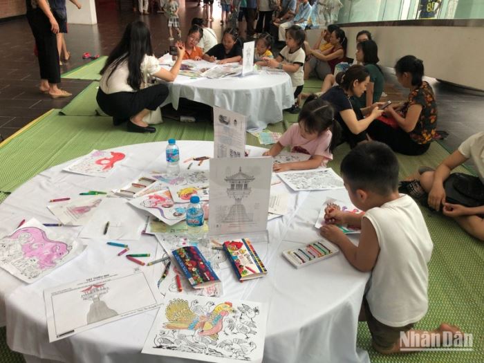 Diverse activities for children at Vietnam Museum of Ethnology