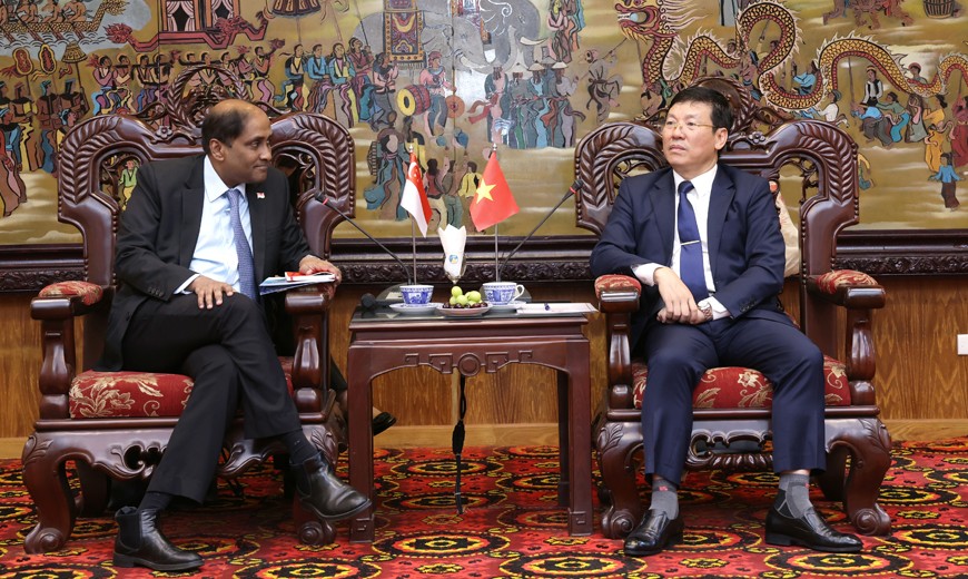 Vinh Phuc province hopes to boost cooperation with Singapore in diverse areas