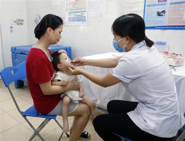 Nearly 400,000 children in Hanoi provided vitamin A