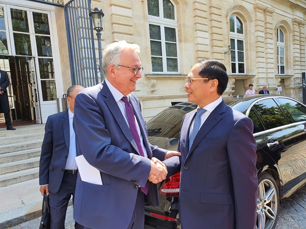 Vietnam attaches importance to comprehensive relations with France FM