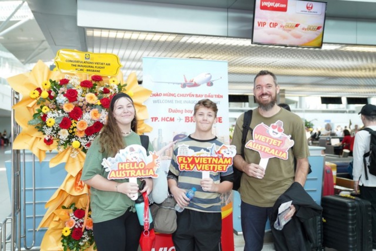 Ho Chi Minh City – Brisbane air route launched
