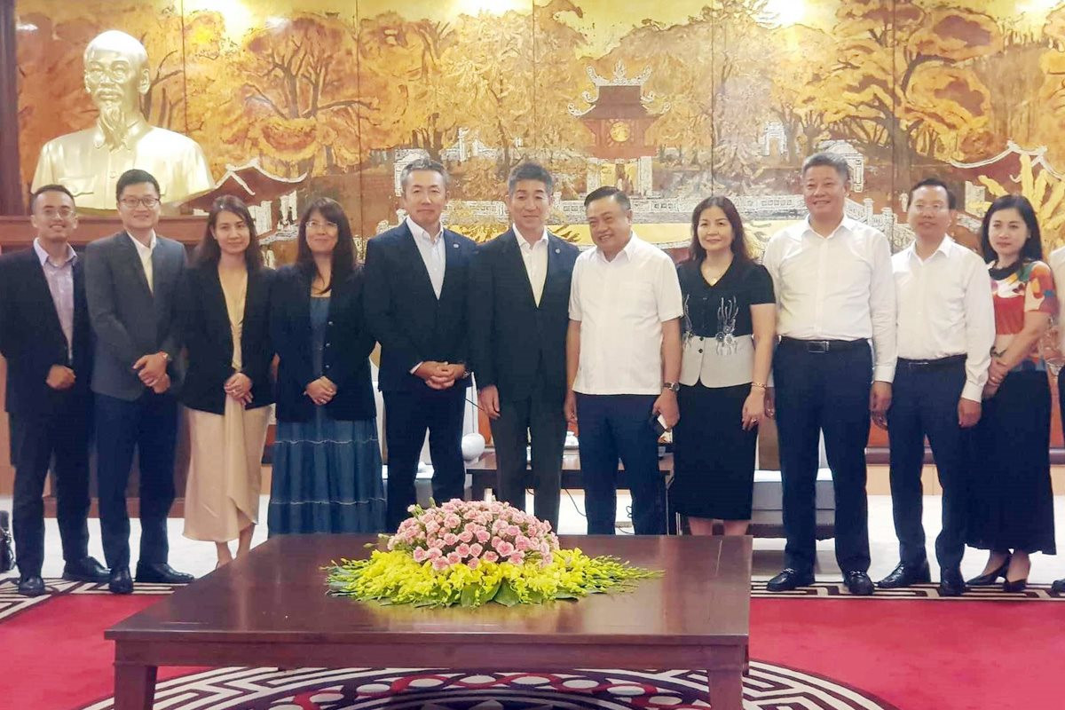 Hanoi continues to accompany and support Aeon Mall Vietnam s projects