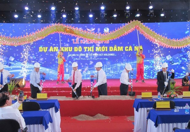 Construction of large-scale urban area starts in Ninh Thuan