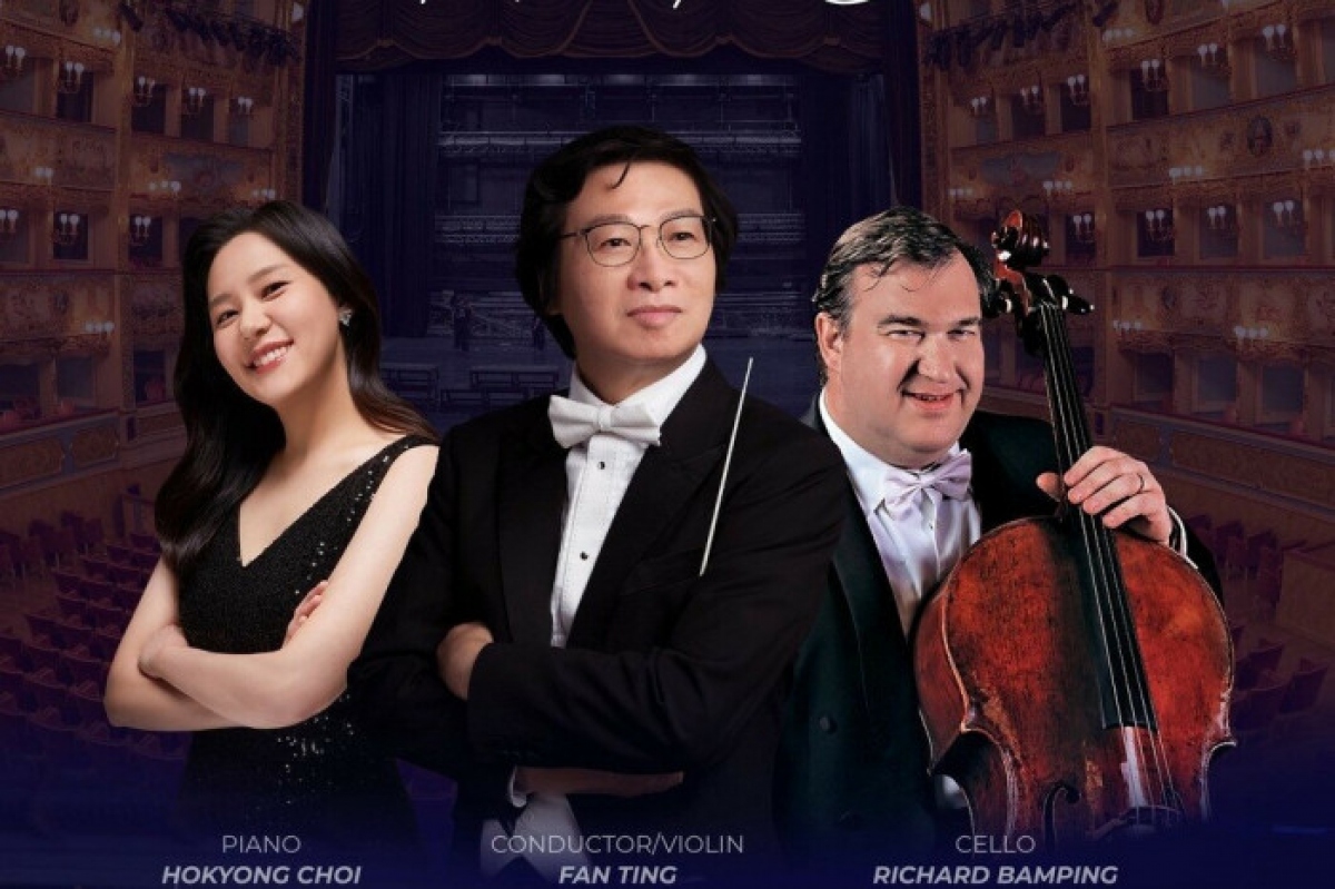 Legendary violinist Fan Ting of Hong Kong China to perform in Vietnam