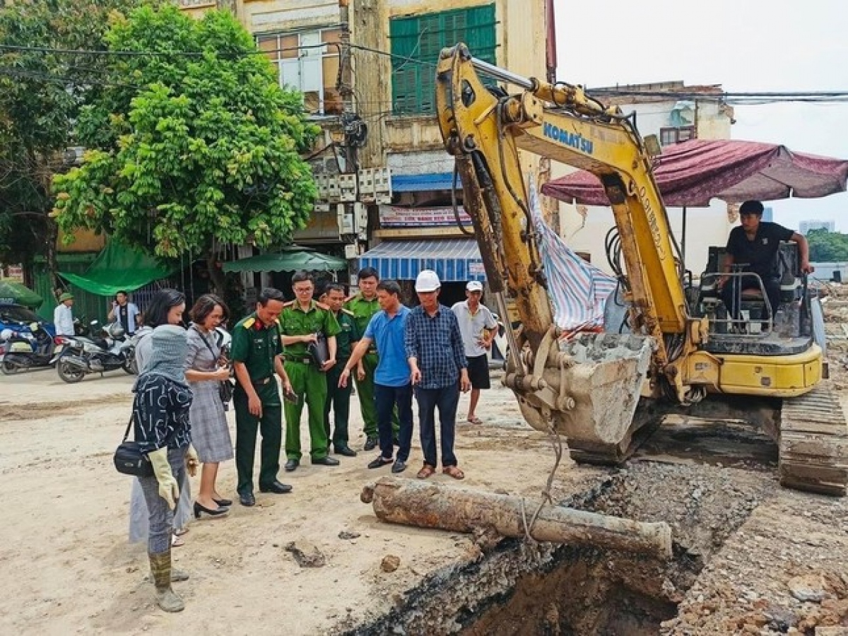 A cannon of the Nguyen Dynasty discovered in Hai Phong