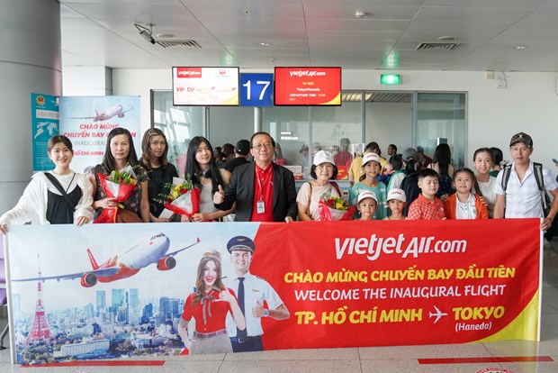 Direct flights between Ho Chi Minh City and Tokyo’s Haneda airport launched