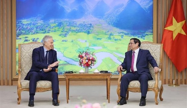 PM receives former UK PM Tony Blair