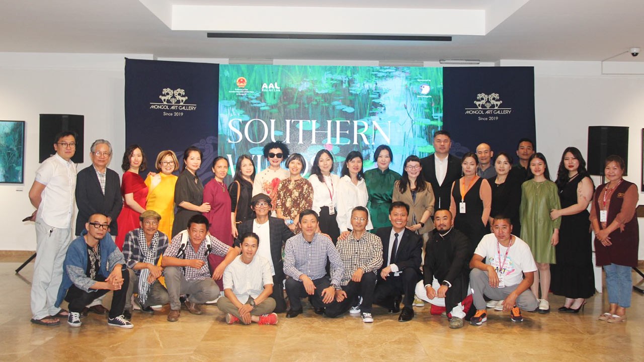 First Vietnamese painting exhibition held in Mongolia