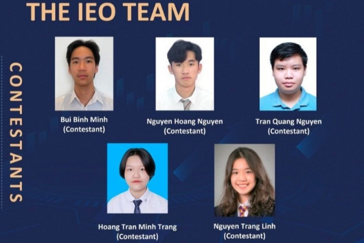 All five Vietnamese members win medals at International Economics Olympiad