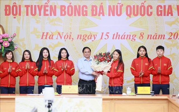 Prime Minister believes in great potential of women’s football in Vietnam