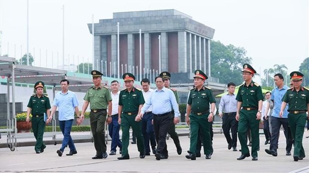 PM inspects maintenance of President Ho Chi Minh’s Mausoleum