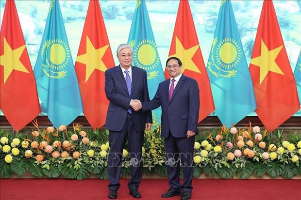 Prime Minister meets with President of Kazakhstan