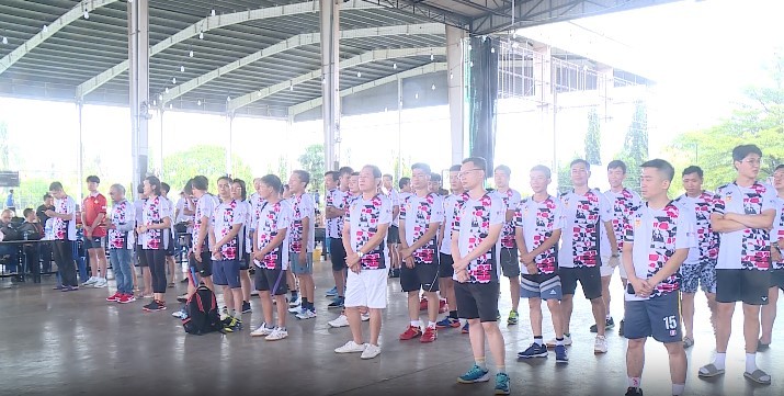 Overseas Vietnamese in Laos organize badminton tournament to mark National Day