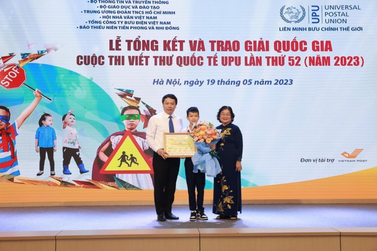 Local student wins UPU international letter writing competition