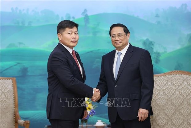 PM receives Mongolian Minister of Justice and Home Affairs
