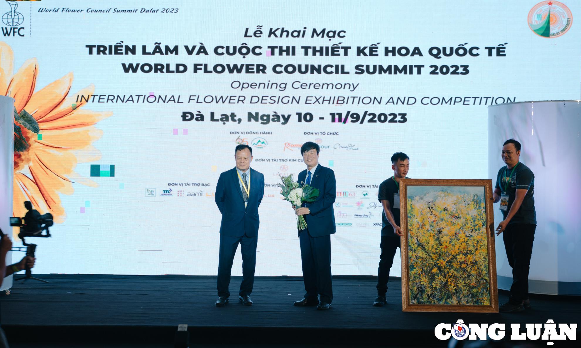 200 floral designers attend World Flower Council Summit in Da Lat
