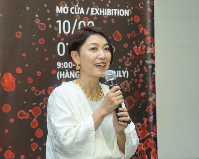 Vietnamese natural lacquer painting exhibition introduced by Japanese artists