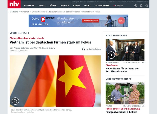 German businesses interested in Vietnam