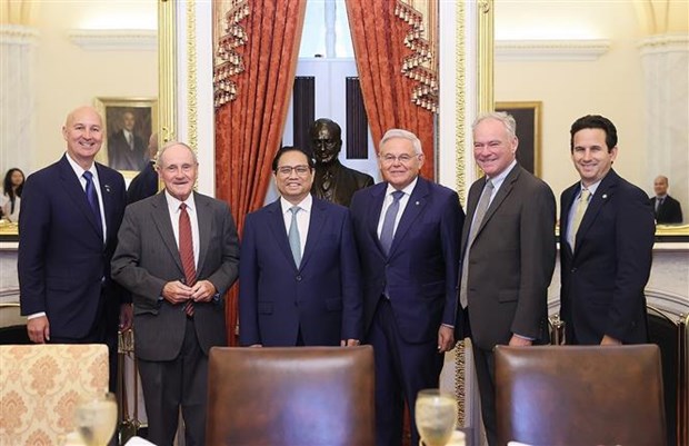 Prime Minister meets leaders of US Senate Committee on Foreign Relations