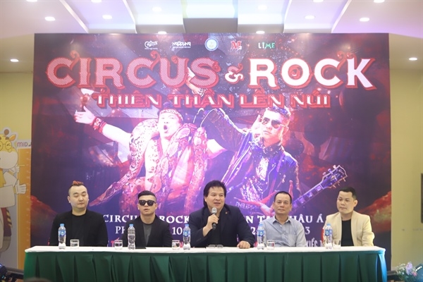 First-ever show combining circus acts and rock music to be stage in Hanoi in October