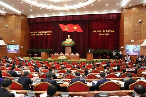 Second working day of 13th Party Central Committee’s 8th plenum